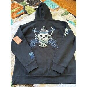 Raw 7 Skull Hoodie